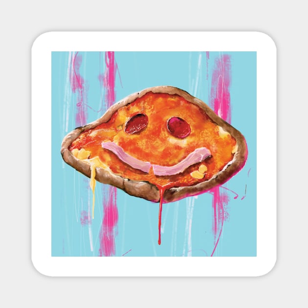 Pizza Magnet by MikeKevan