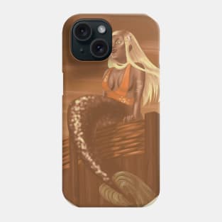 Golden Mermaid Phone Case