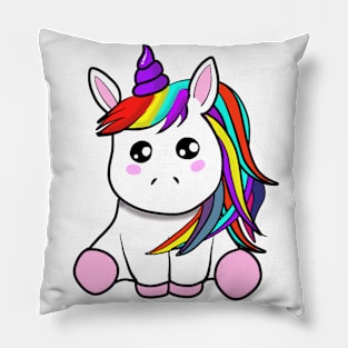 I believe in unicorns Pillow