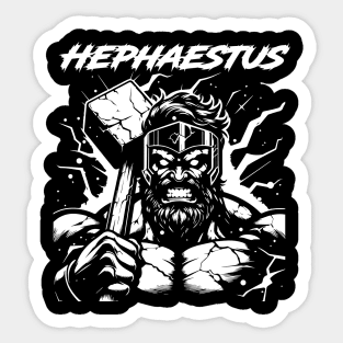 God of Greek mythology - Hephaistos - Hephaestus - Sticker