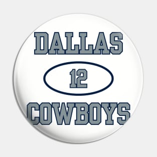 DALLAS COWBOYS ROGER STAUBACH #12 Pin