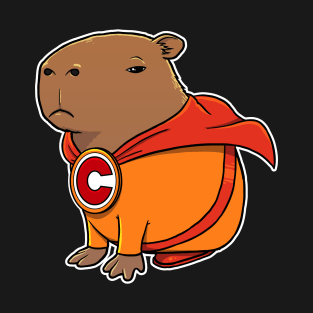 Capybara Superhero T-Shirt