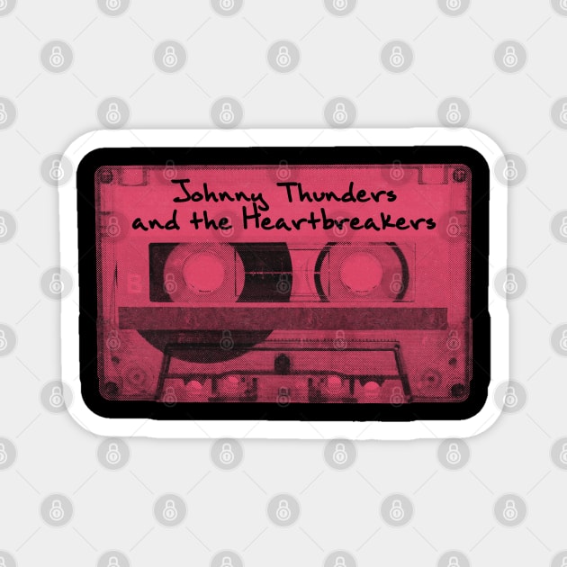 Johnny Thunder & The Heart Breakers Cassette Tape Vintage Magnet by car lovers in usa