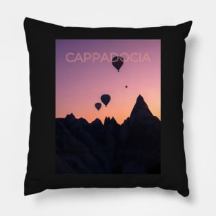 Romantic Cappadocia View Pillow