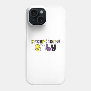 Exceptional Enby Phone Case