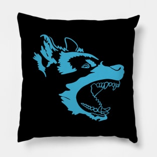 Angry Dog Barking German Shepherd Rescue Puppy Bark Pillow