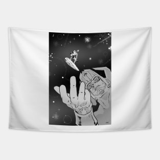 Galactic surfer Tapestry