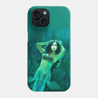 Vintage Surreal Mermaid Phone Case