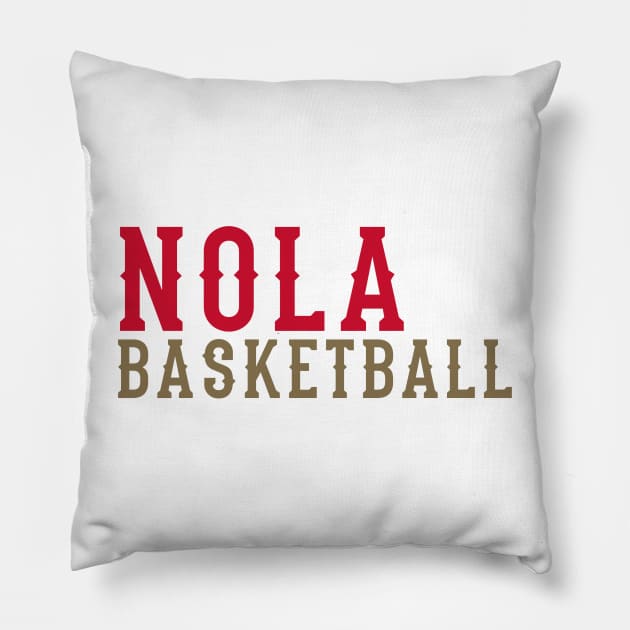 New Orleans Pelicans Pillow by teakatir