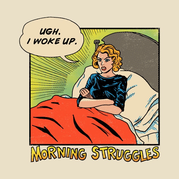 Morning Struggles by Hillary White Rabbit