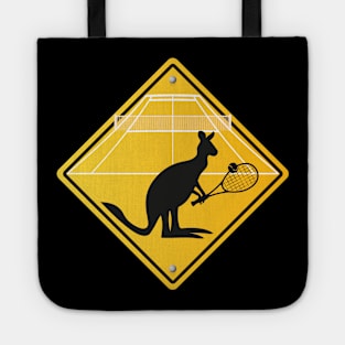 tennis Kangaroo player play in australien signal Tote