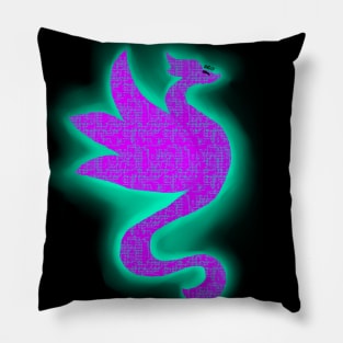 Cyber Dragon Pillow