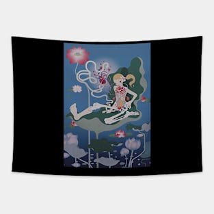 Scary Girls Tapestry