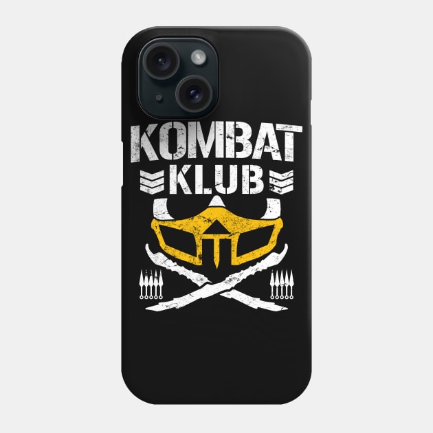 Kombat Klub Phone Case by ClayMoore