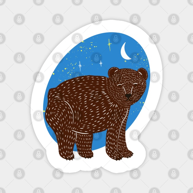 (Great Bear) Ursa Magnet by Indigoego