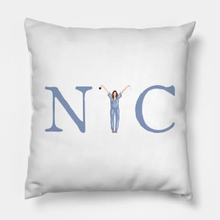 NYC Nurses Pillow