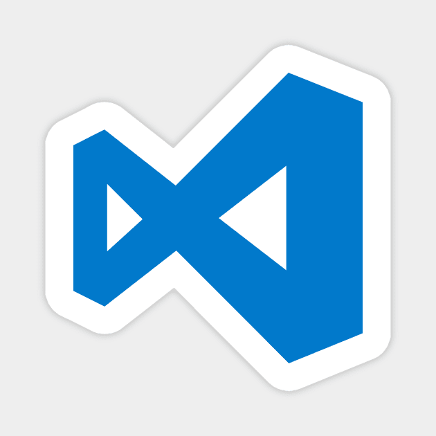 Visual Studio Code Magnet by dev-merch