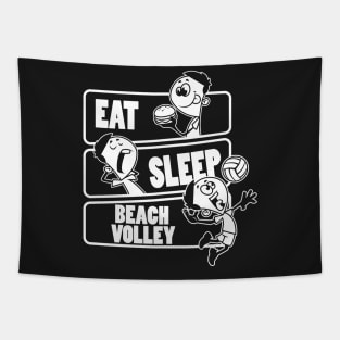 Eat Sleep Beach Volley - Volleyball Player Gift print Tapestry