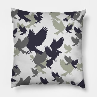 Birding Camouflage Pillow