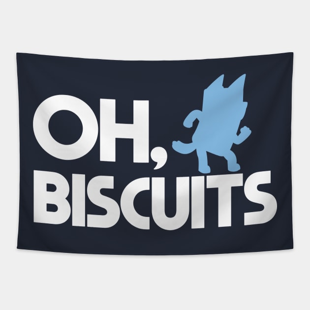 Oh, Biscuits Tapestry by CaptHarHar