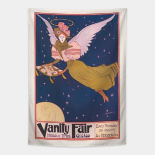 Vintage Vanity Fair Cover Tapestry