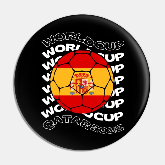 Spain Football Pin by footballomatic