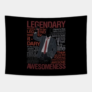 Legendary T-Shirt of Awesomeness Tapestry