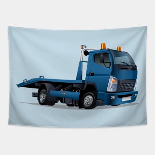 Cartoon tow truck Tapestry