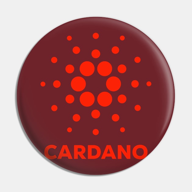 Cardano red Pin by Sloop