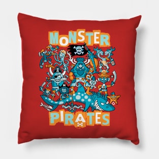 Pirate monsters Pillow