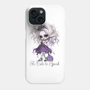 Cute Halloween Punk Girl - Halloween for Girls Phone Case