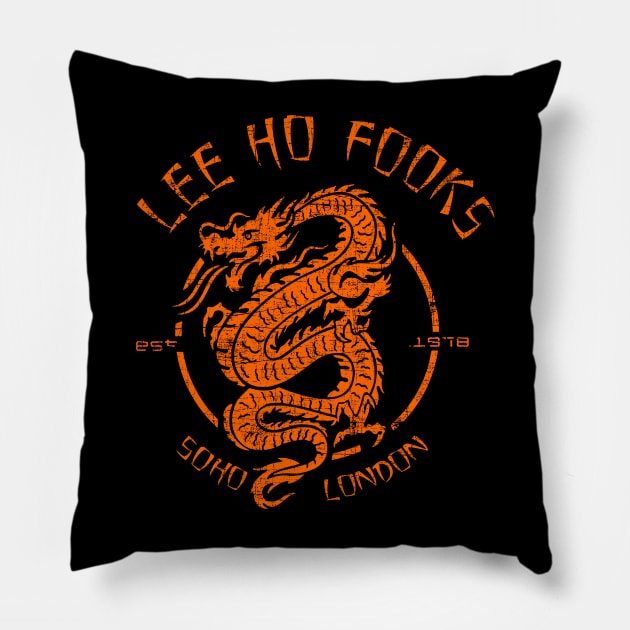 Lee Ho Fooks 1978 // soho london Pillow by bhatia reasonone