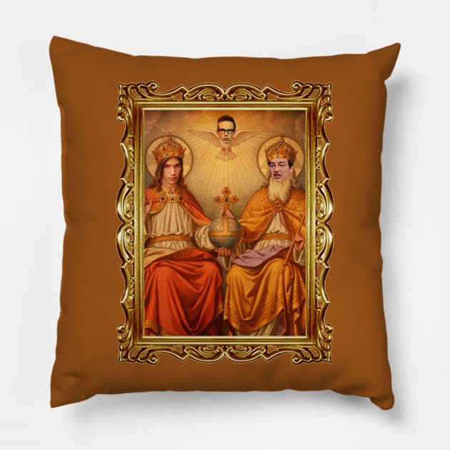 The Unholy Trinity Pillow by crystal.module