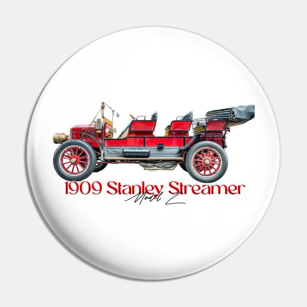 1909 Stanley Steamer Model Z Pin by Gestalt Imagery