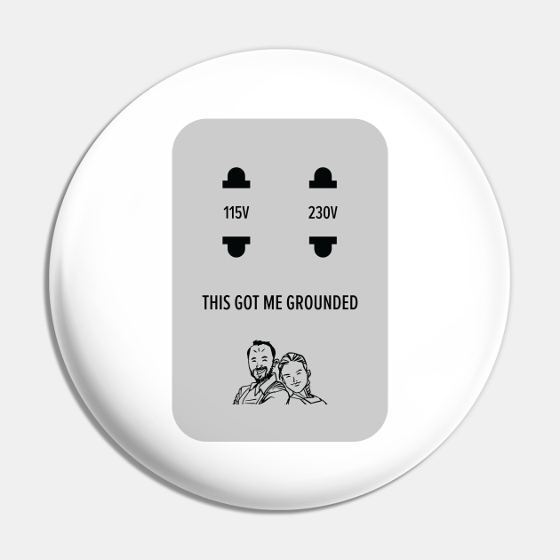 Socket Jokes Grounded Strict Parents Puns Hilarious Socket Pin