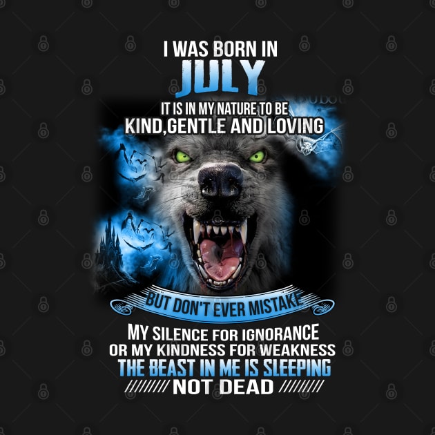 I Was Born In July by maexjackson