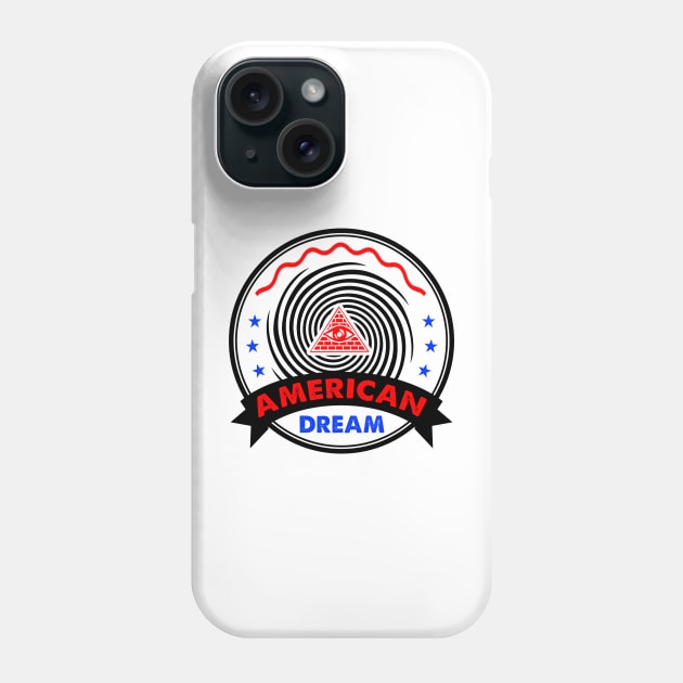 American Dream - Hypnosis Gift for Immigrant Phone Case by ThePowerElite