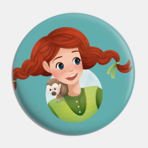 Pippi Longstocking - Pippi - Pin | TeePublic Pippi Longstocking - Pippi - Pin | TeePublic