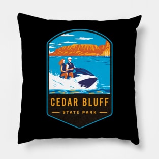 Cedar Bluff State Park Pillow