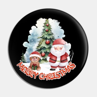 MERRY CHRISTMAS, LET IT SNOW,SNOWMAN Pin