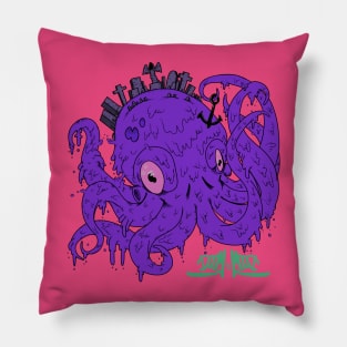 Doom Mood Purple Pillow