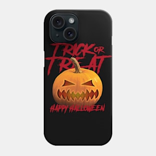 Trick or Treat Halloween design Phone Case