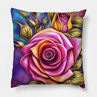 Fantasy Rose Pillow