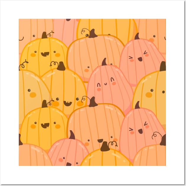 Kawaii Pumpkin, Patterns