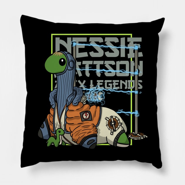 Nessie Wattson Apex Legends Pillow by Nessie Apex Legends