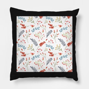 Elegant seamless pattern with flowers Pillow