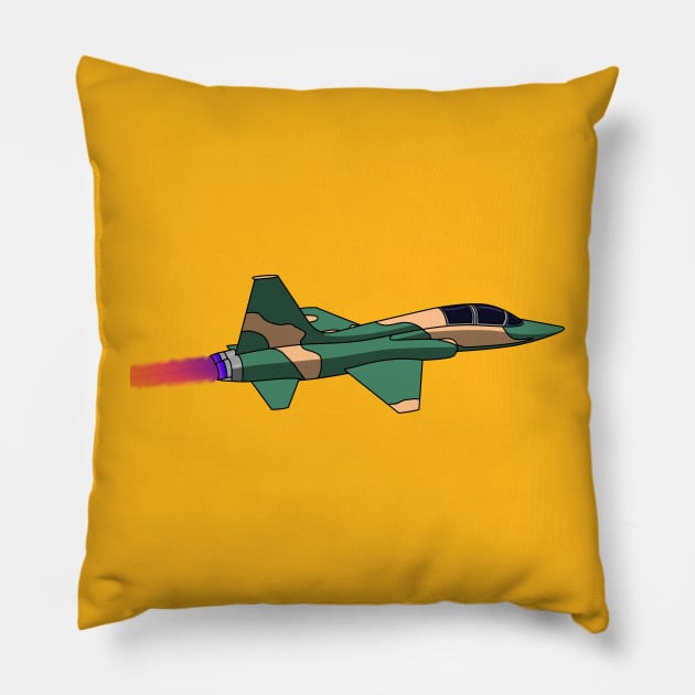 T-38 Talon Pillow by kkingsbe