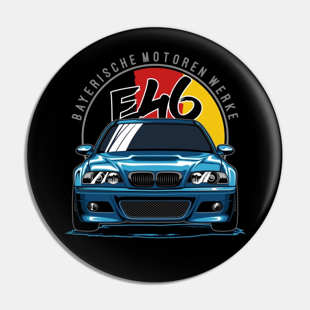 BMW M3 E46 Pin by idrdesign