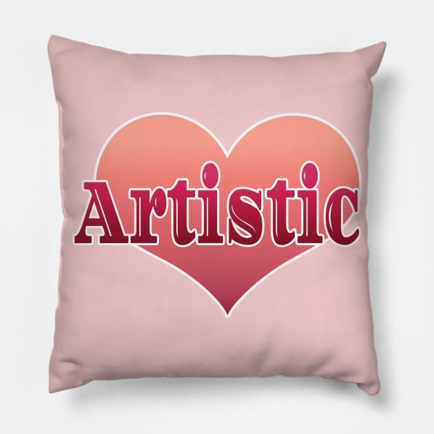 Artistic Pillow by Creative Has