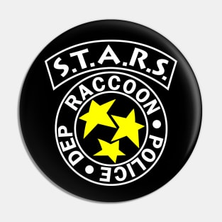 RESIDENT EVIL STARS POLICE DEPARTMENT Pin